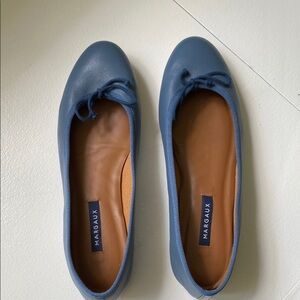 Margaux Blue Ballet Flats Versatile and Minimalist